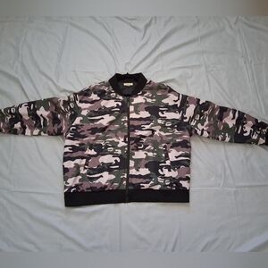 Camouflage Bomber Jacket
